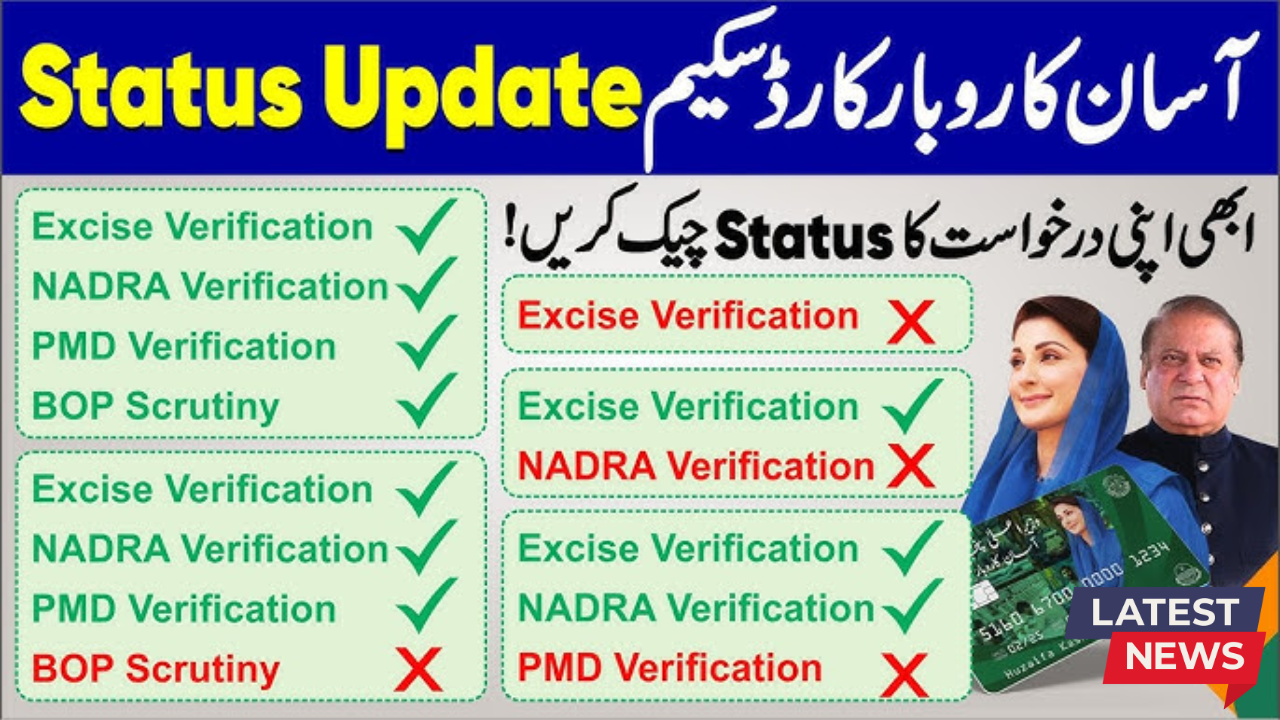 Asaan Karobar Card Application Status Check Sitting At Home