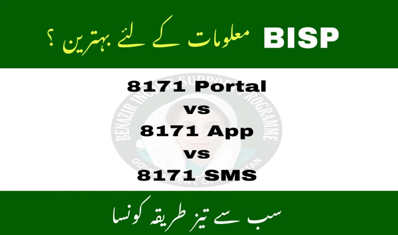 8171 App vs Web Portal vs SMS