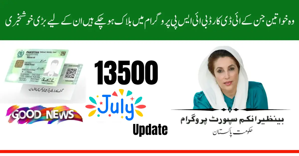 BISP 8171 Payment Blocked Fix It Now and Receive 13500 from July 30, 2025