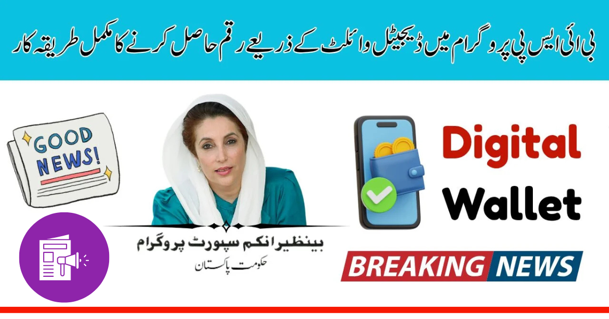 BISP 8171 Through Digital Wallet Payment Verification Process Start July 2025
