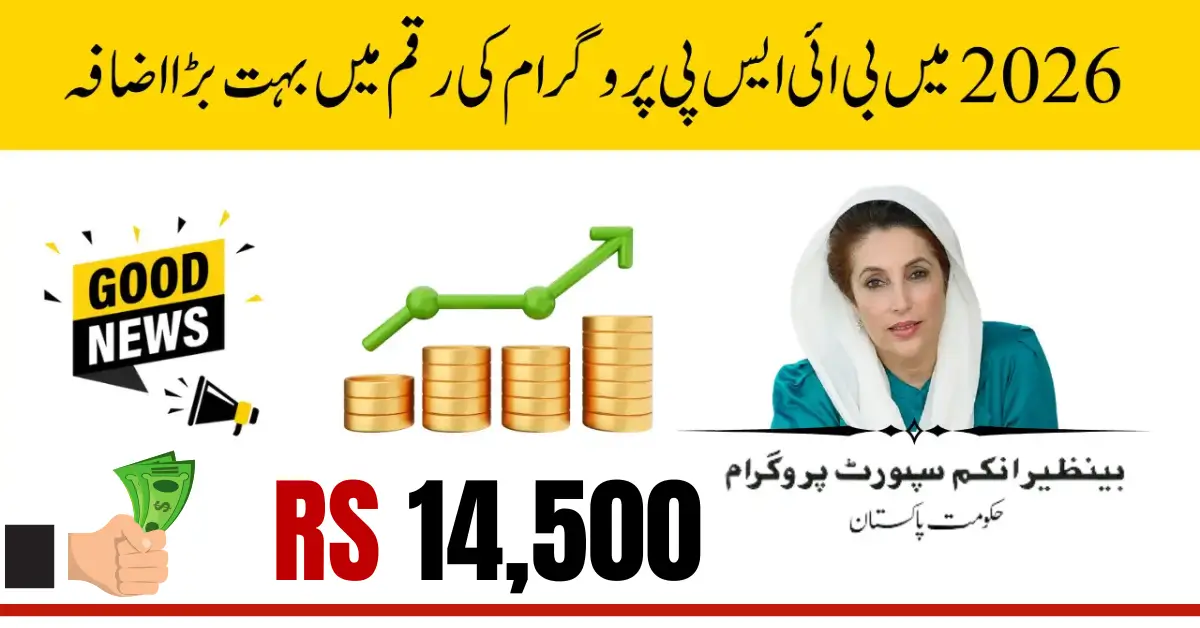 BISP January 2026 Payment Update – New Rs. 14,500 Installment for Eligible Families