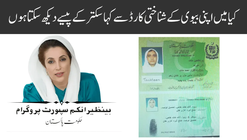 Can I Check My 8171 Payment With My Wife CNIC