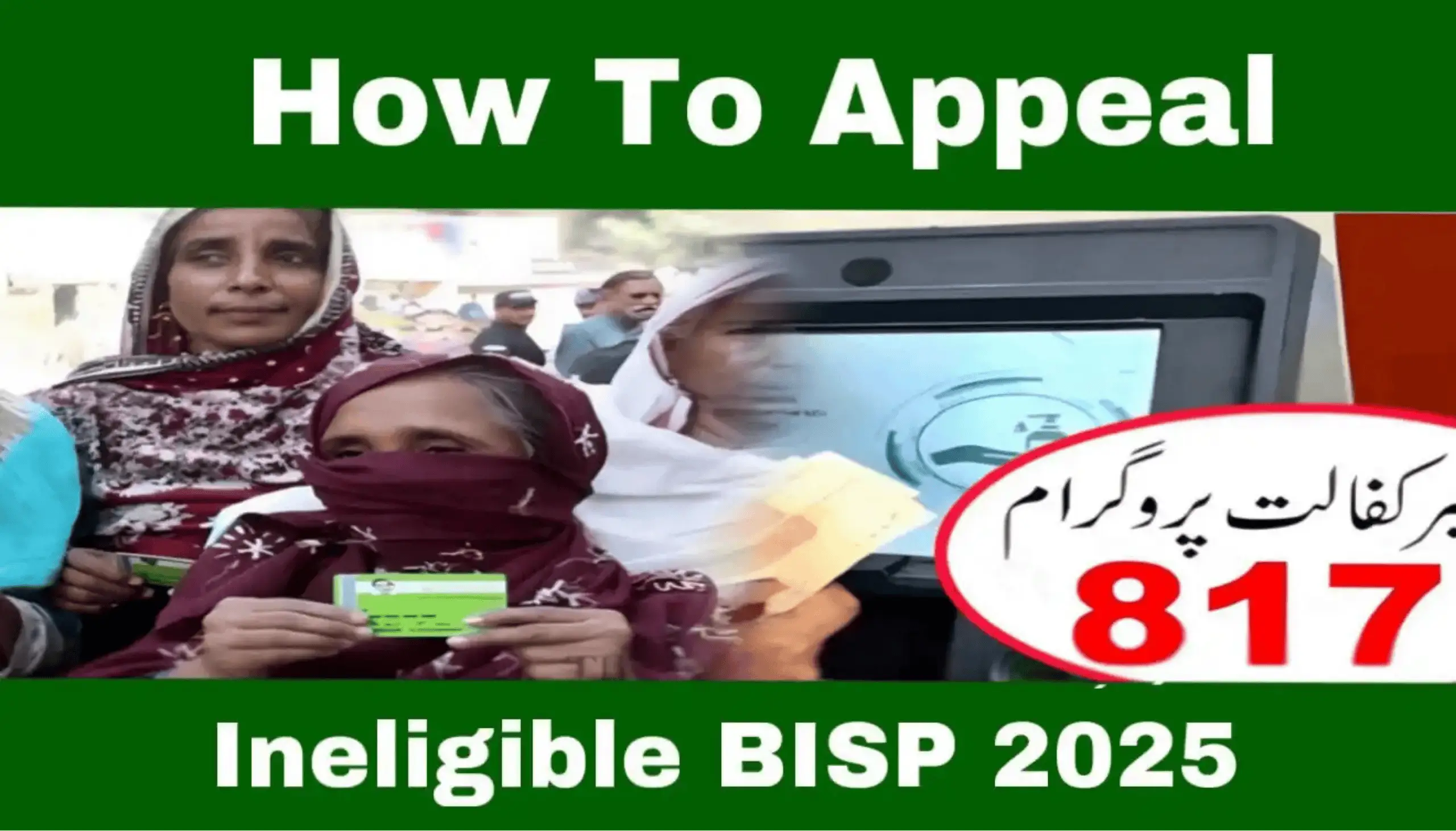 How to Appeal Ineligible BISP 2025 – Full Reapplication Guide