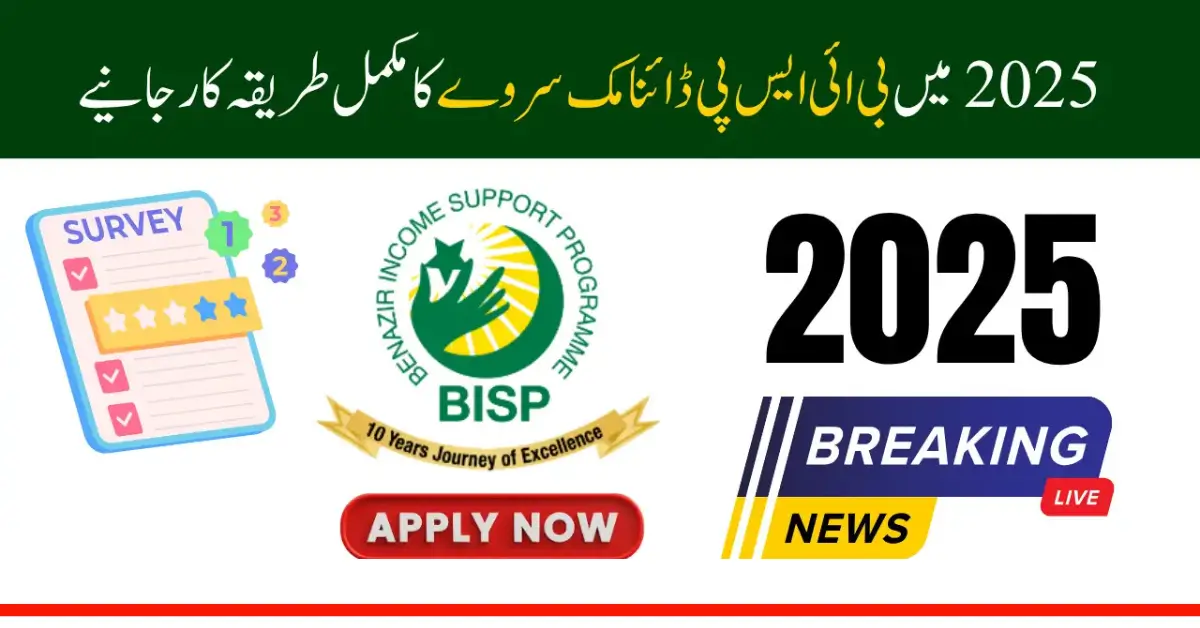 How to Update Family Information in BISP Dynamic Survey 2025